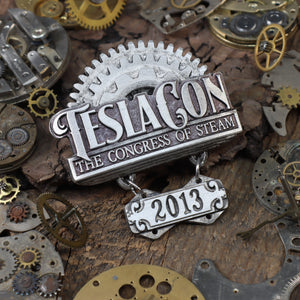 Teslacon 4 - The Congress of Steam Badge