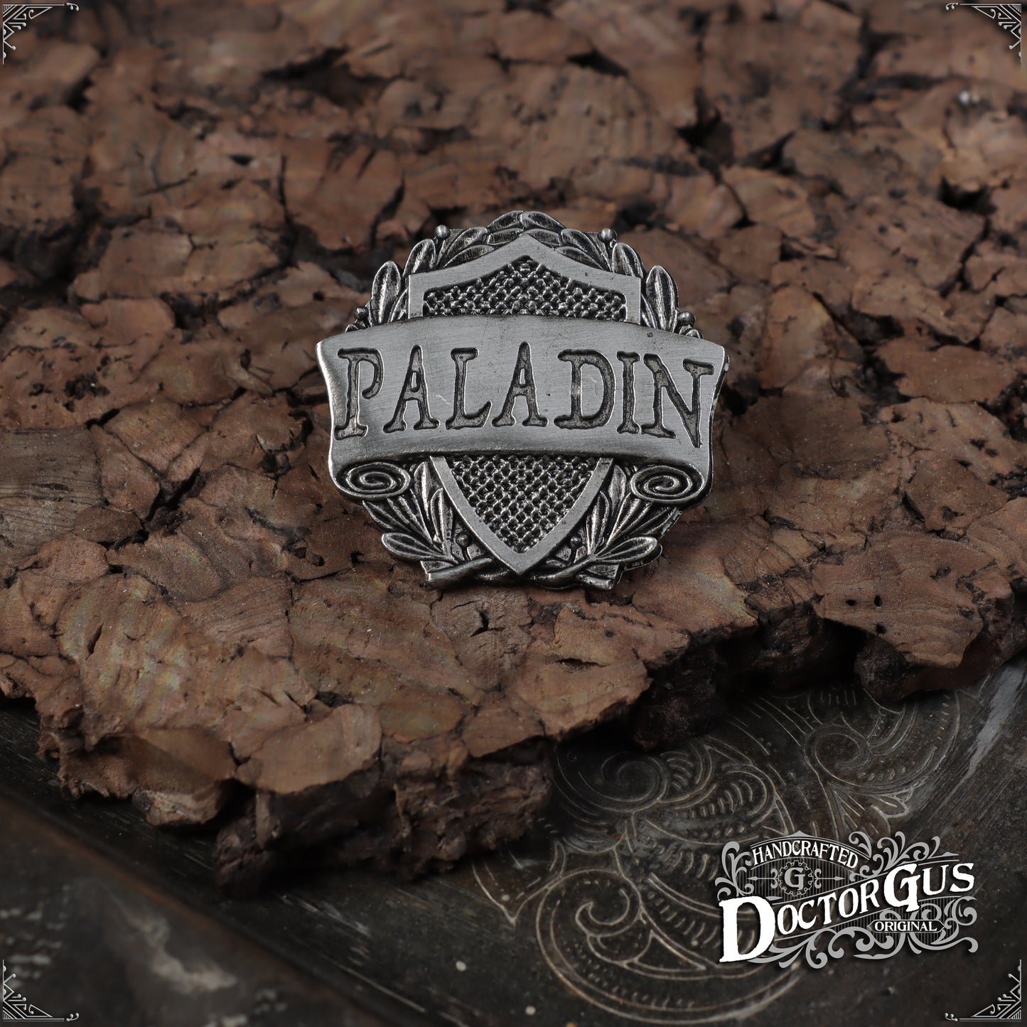 Paladin Badge - RPG Character Class Pin