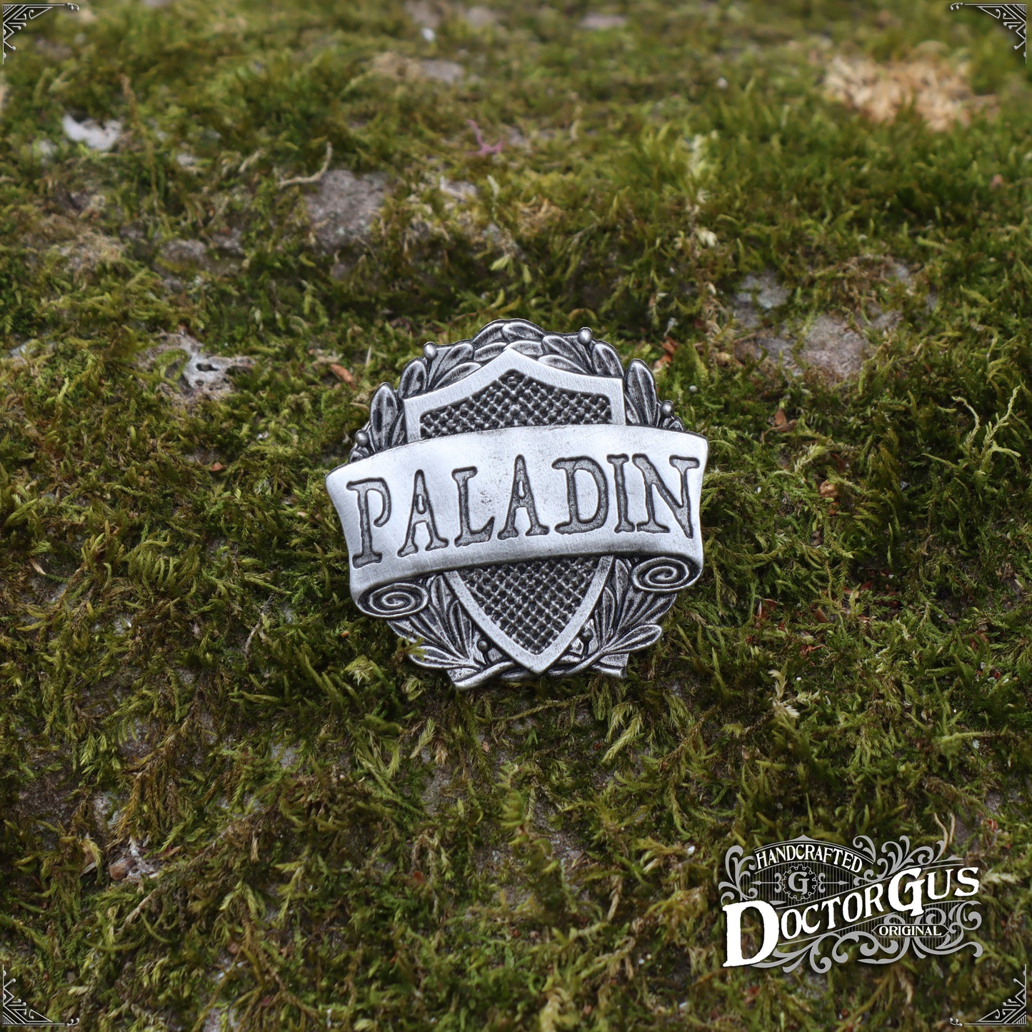 Paladin Badge - RPG Character Class Pin