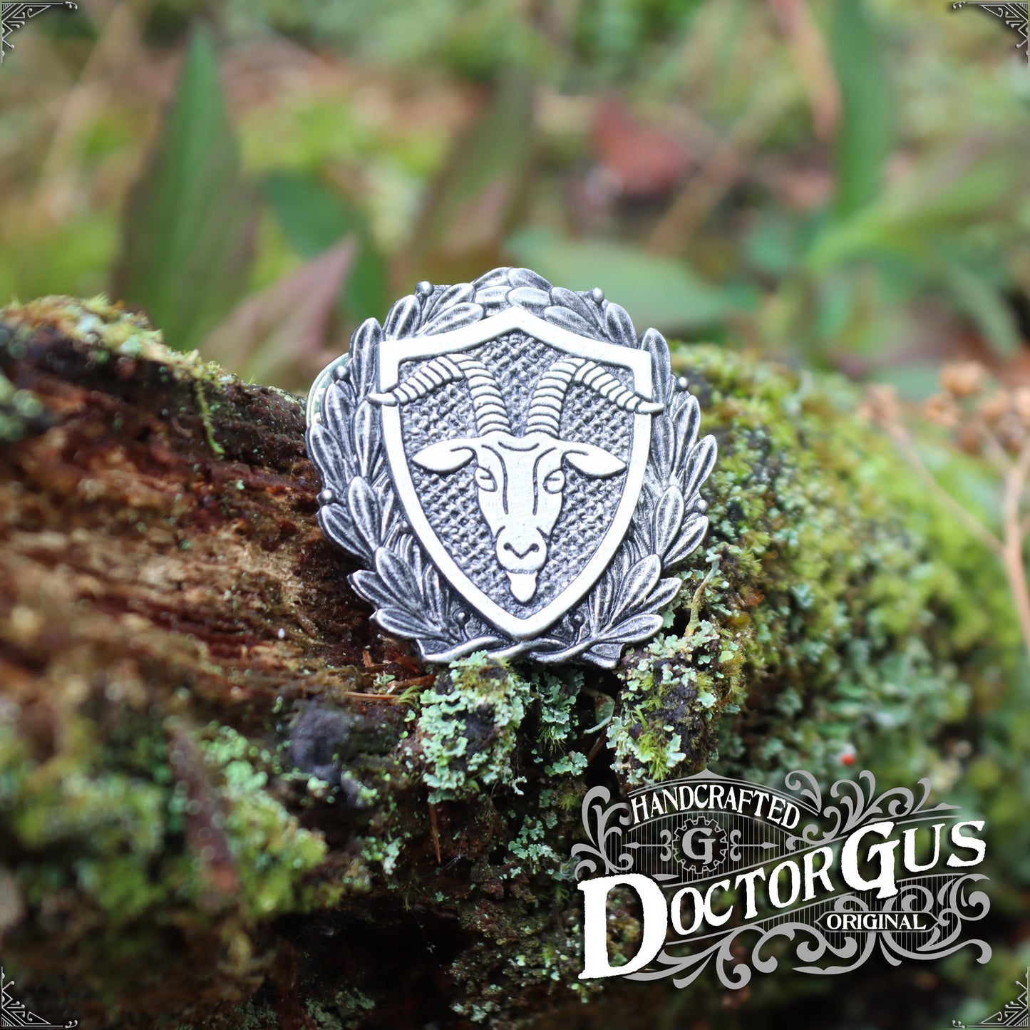 Goat Heraldic Badge