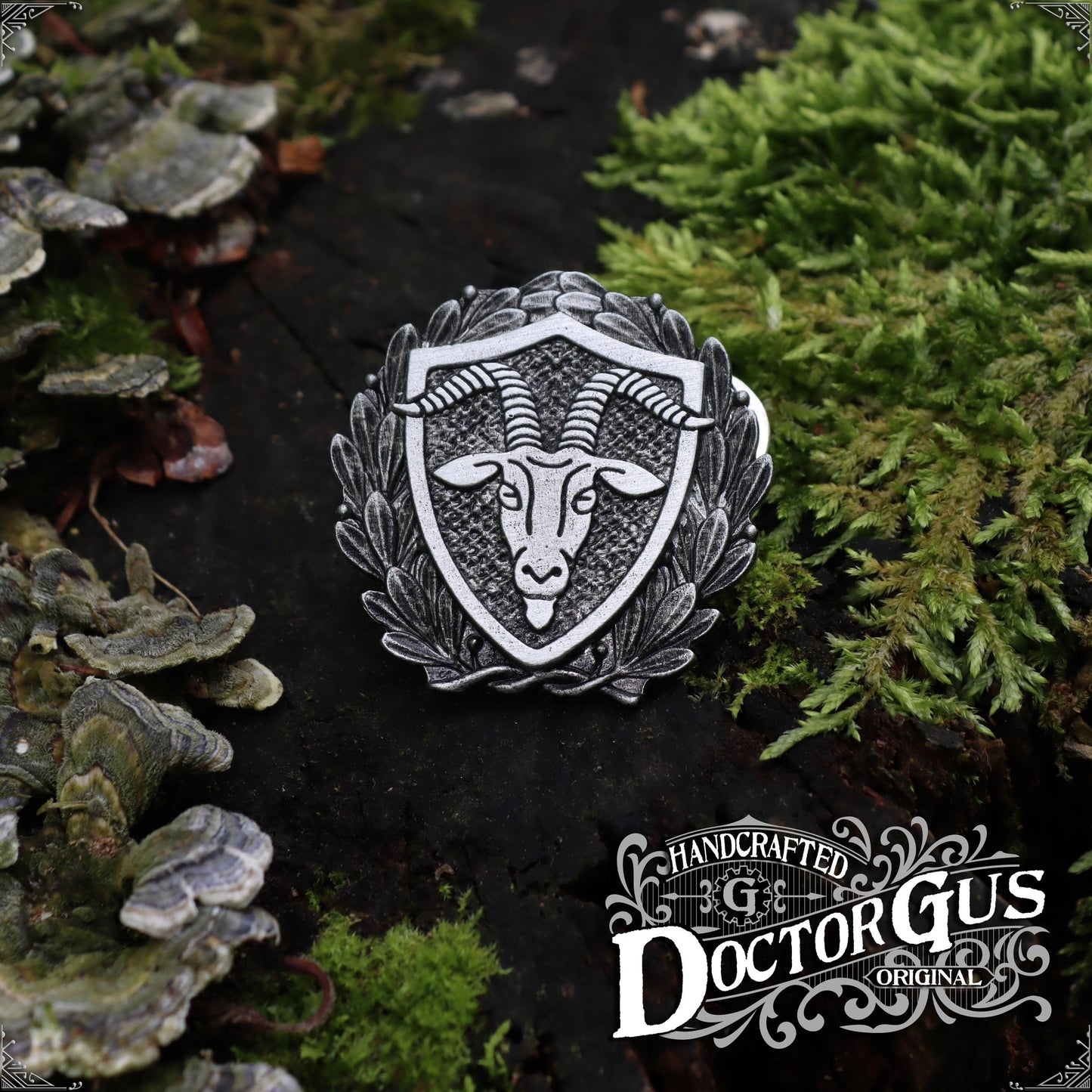 Goat Heraldic Badge