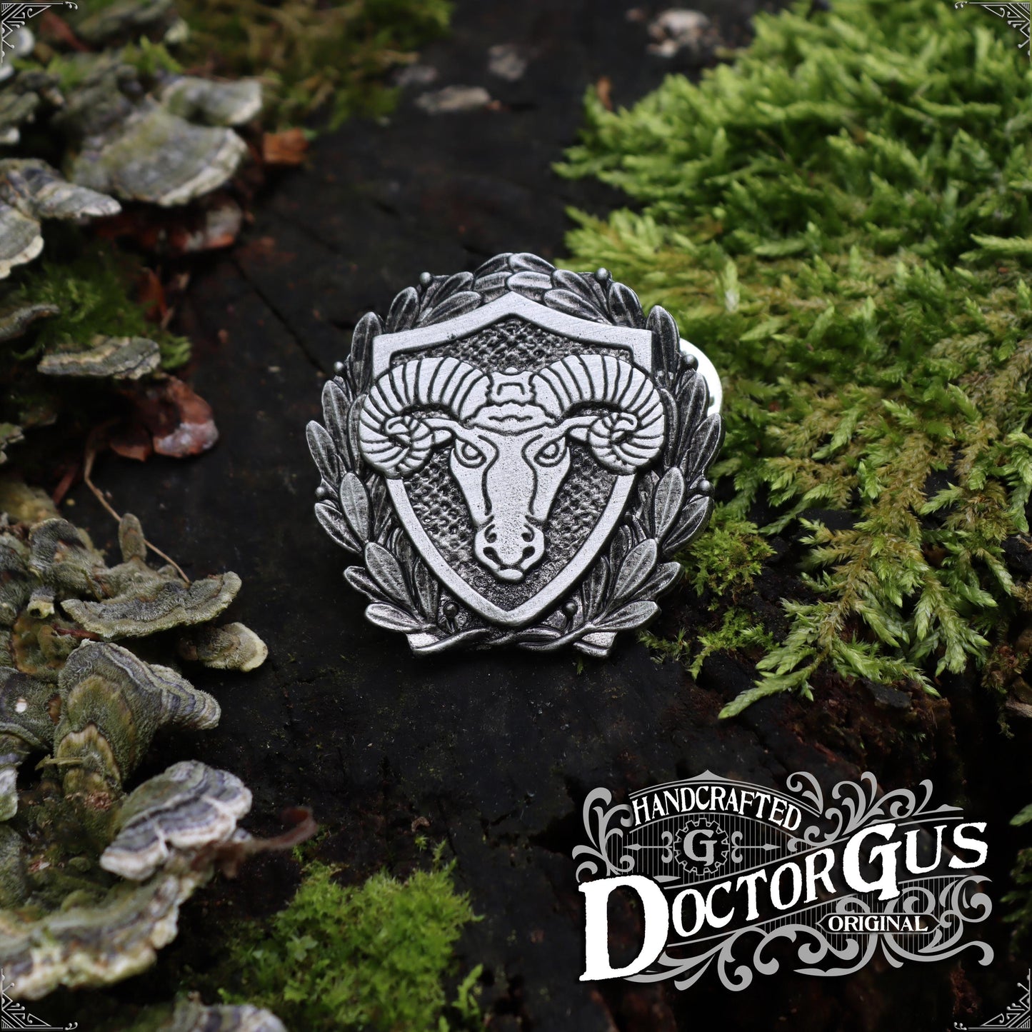 Ram Heraldic Badge
