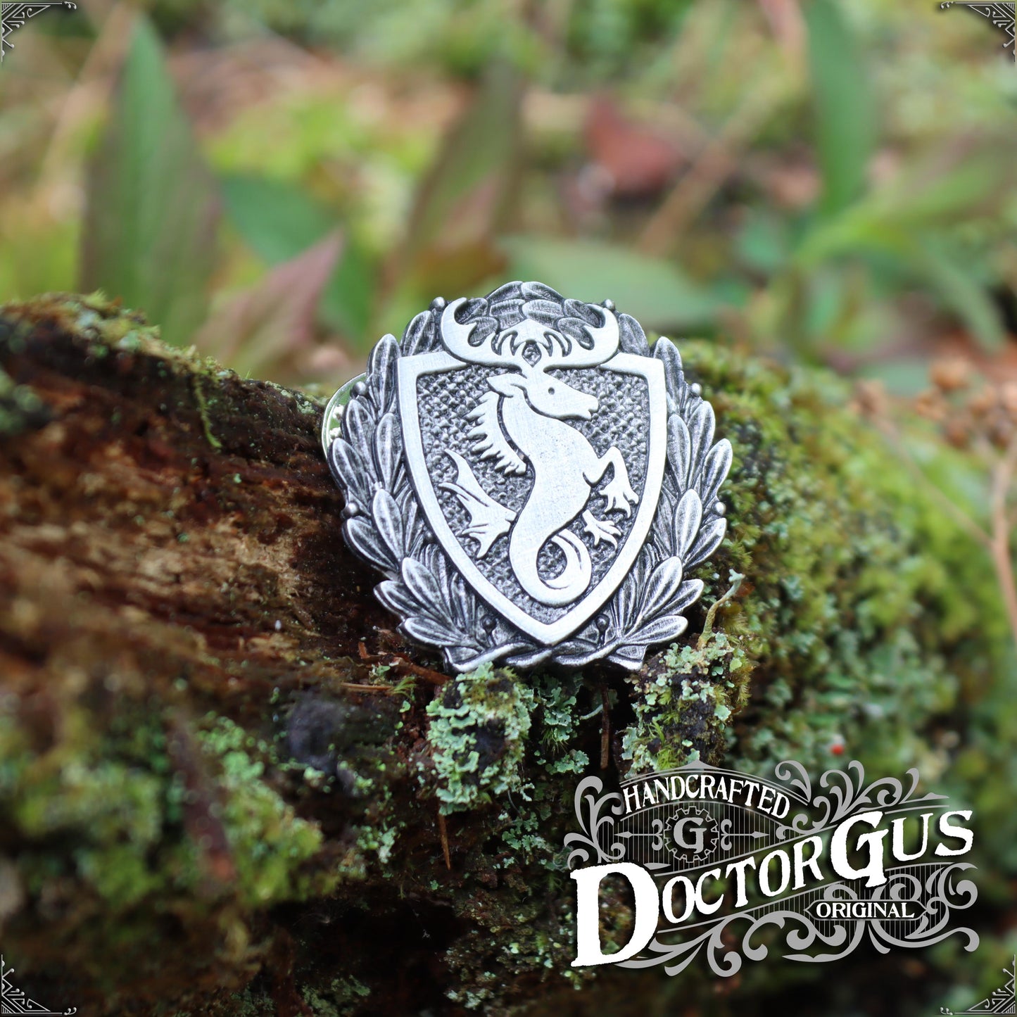 Sea Stag Heraldic Badge
