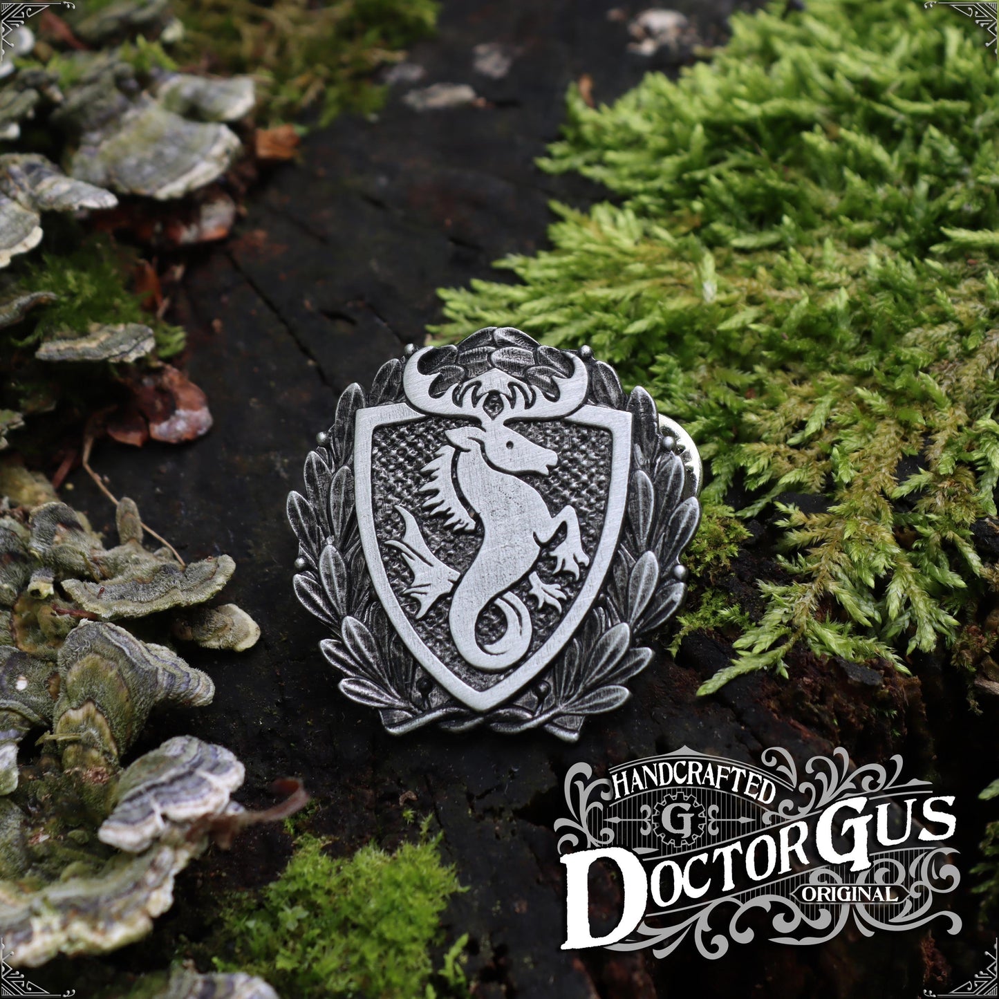 Sea Stag Heraldic Badge