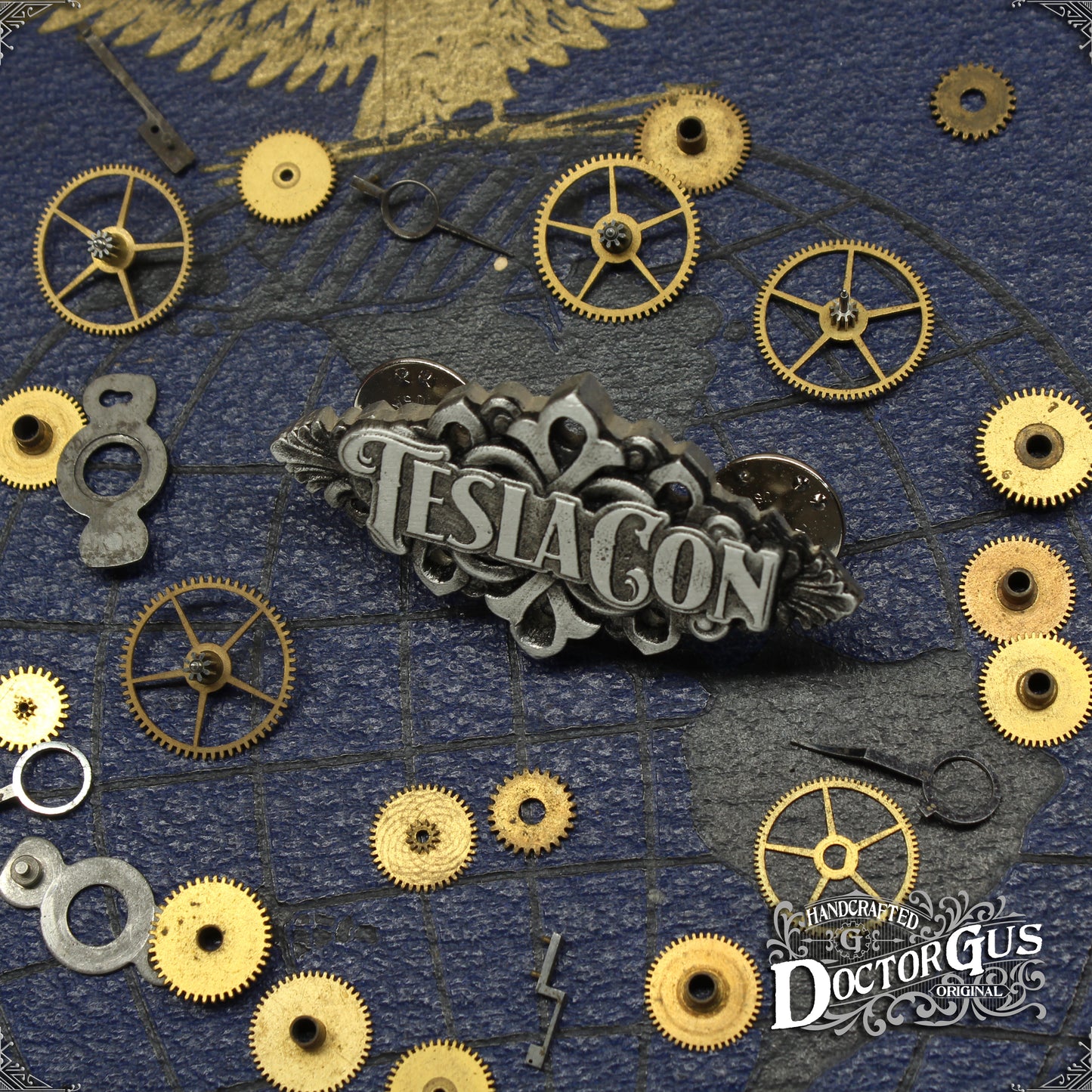 Teslacon Badge Filigree