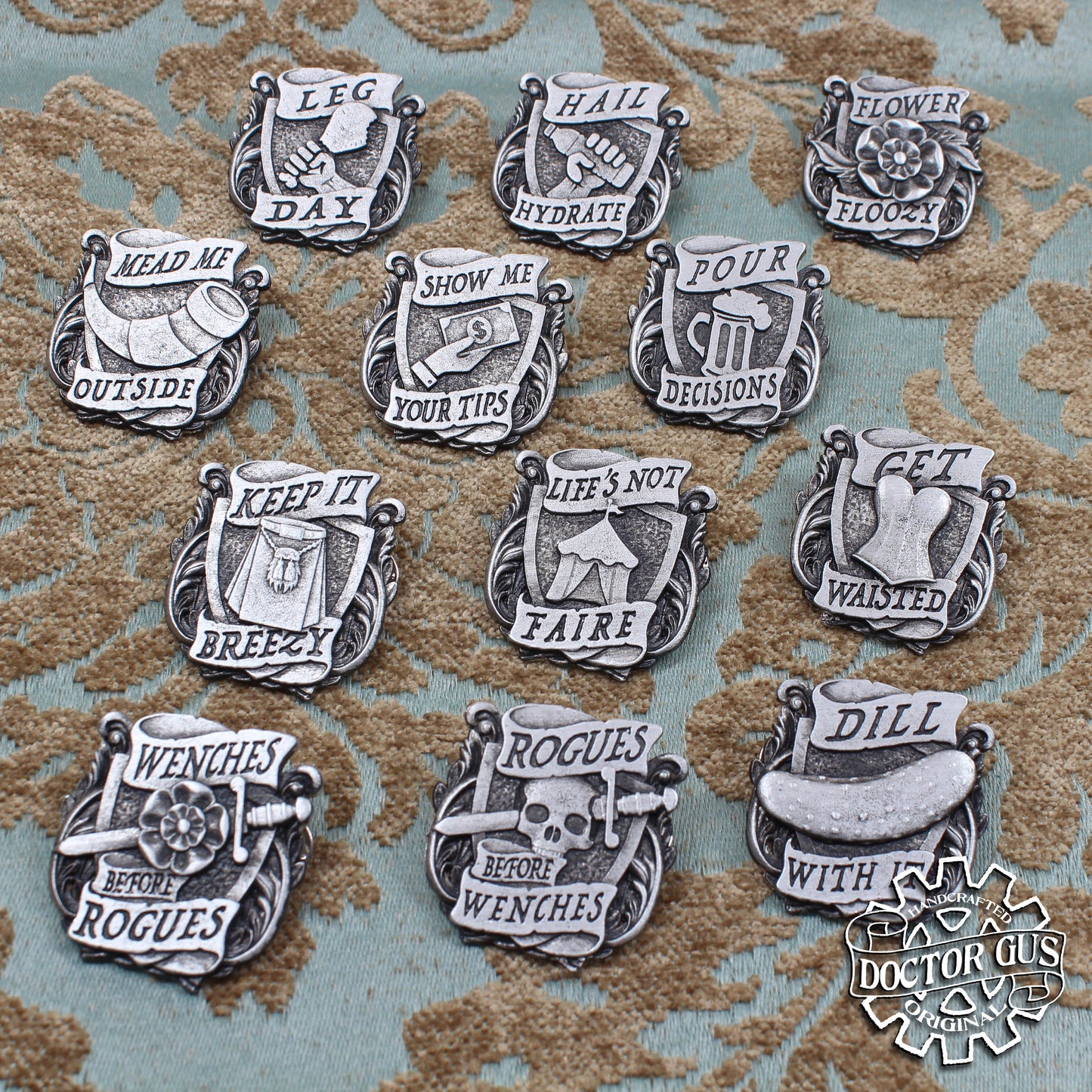 Rogues Before Wenches Badge