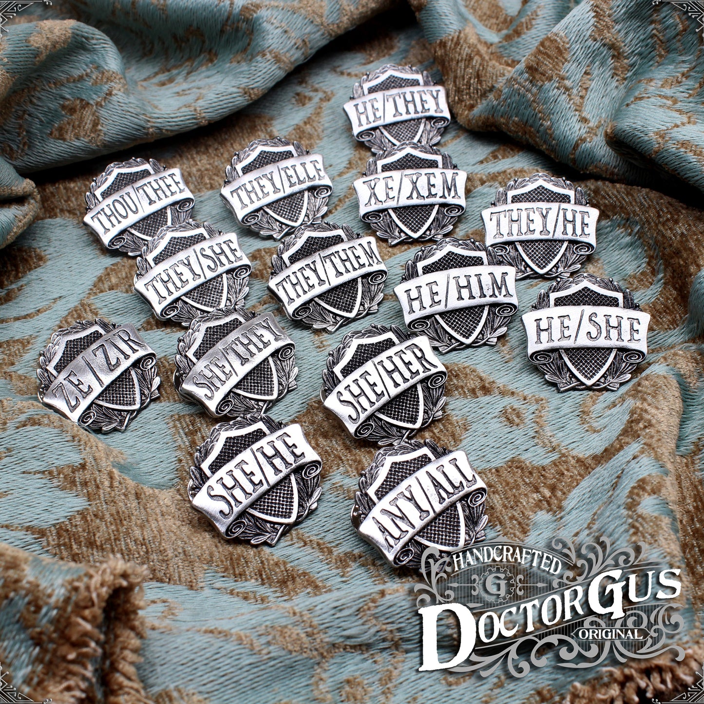 They/It Pronoun Badge