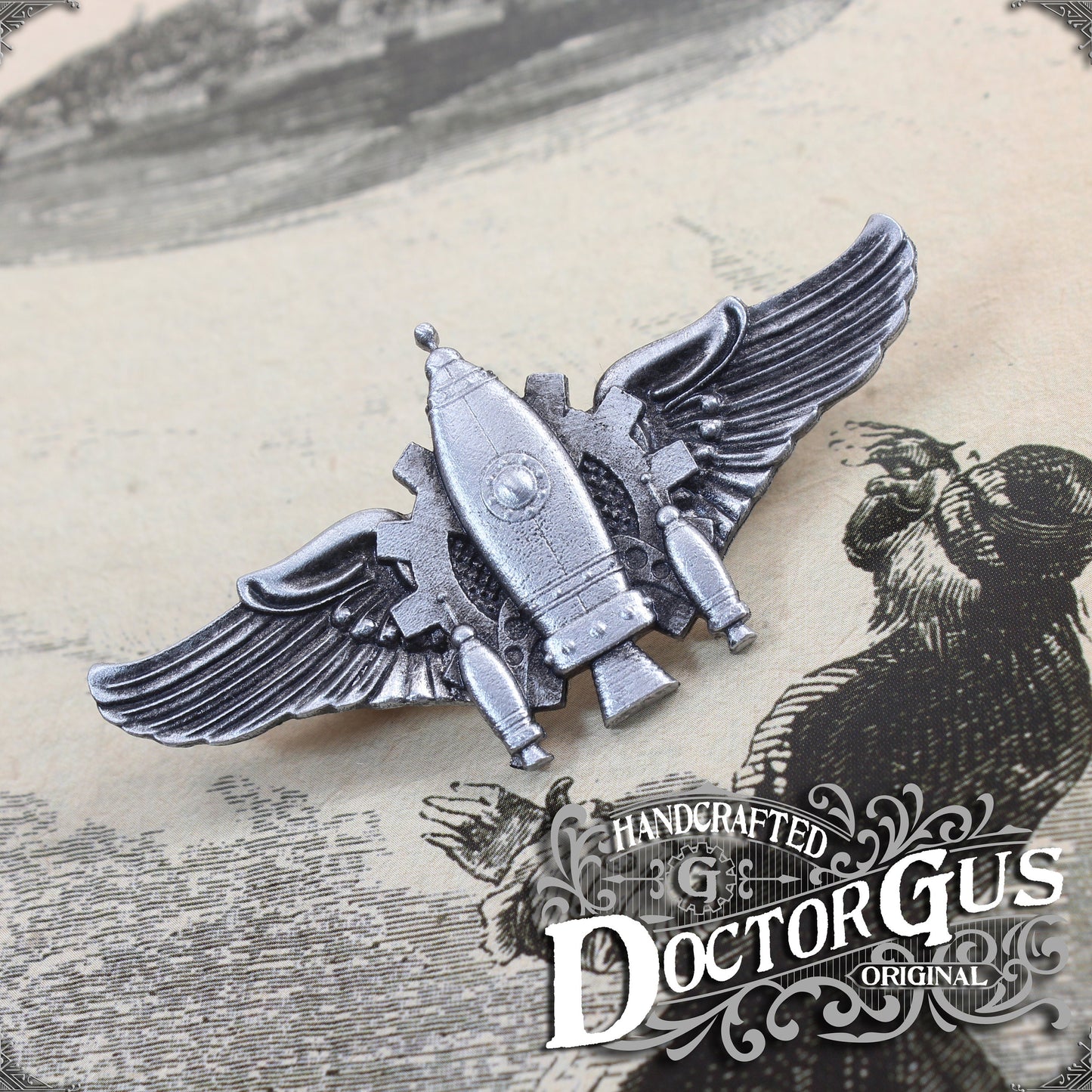 Rocketship Pilot Wings