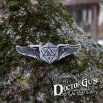 Winged Dice Pilot Wings - Mini Size