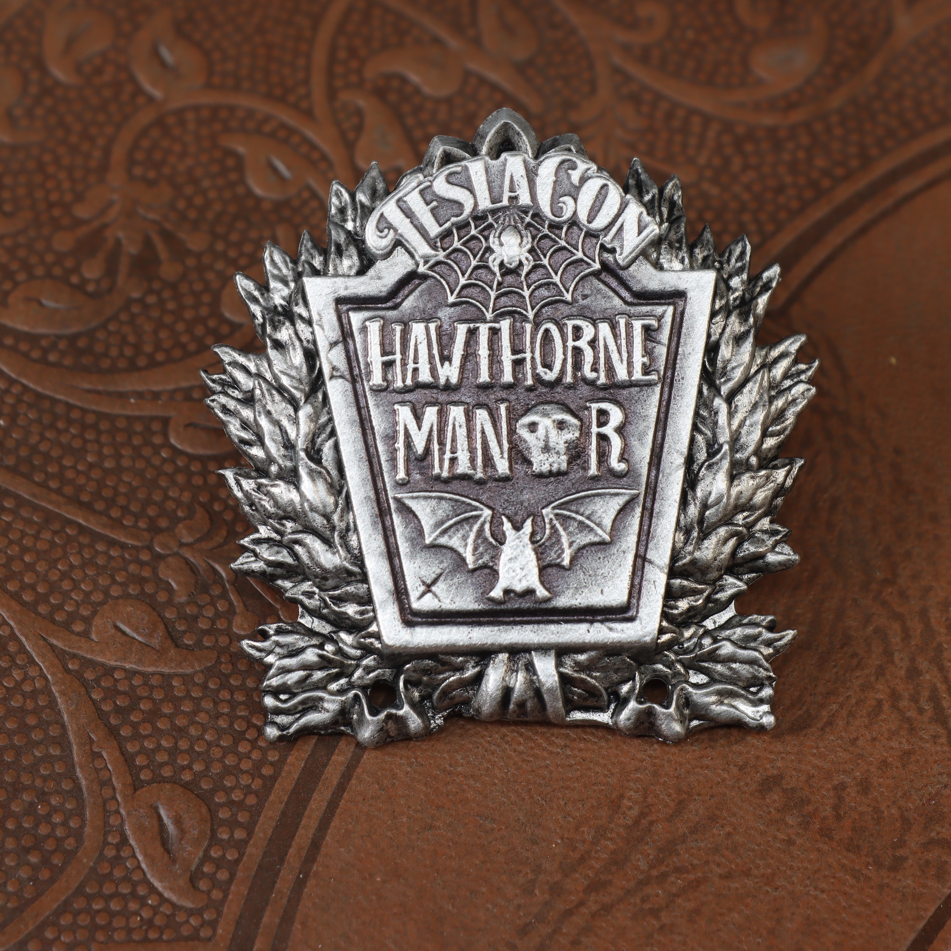 Teslacon 12 - Hawthorne Manor Badge
