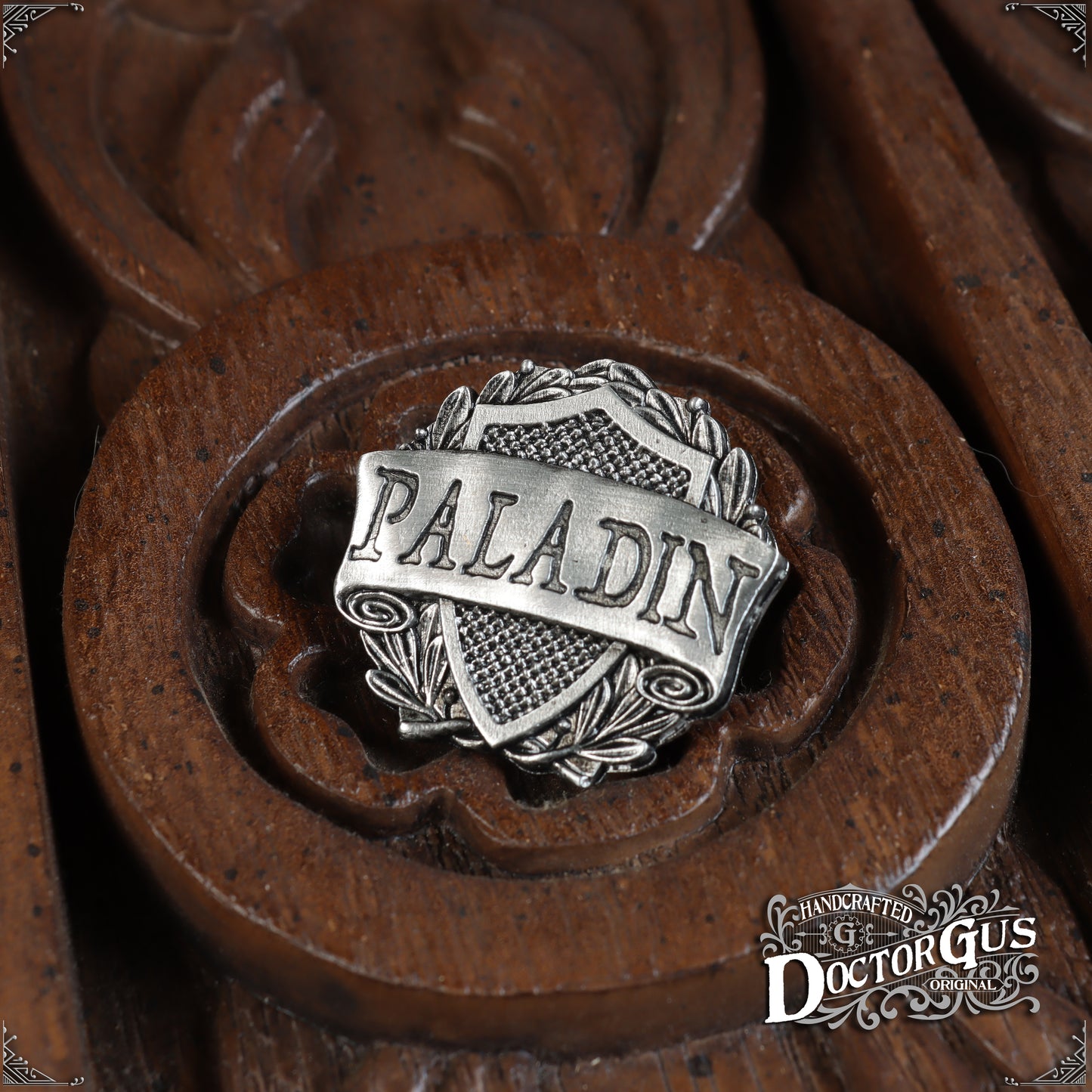 Paladin Badge - RPG Character Class Pin