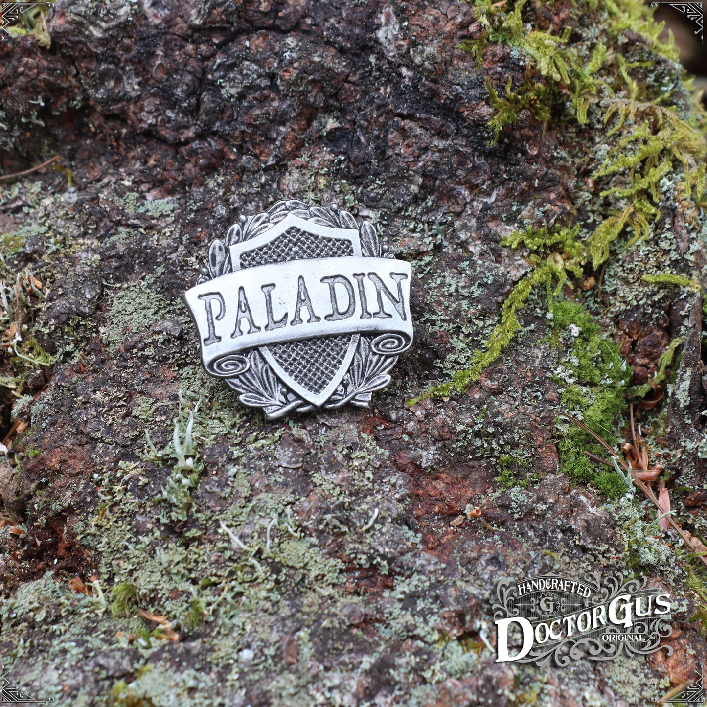 Paladin Badge - RPG Character Class Pin