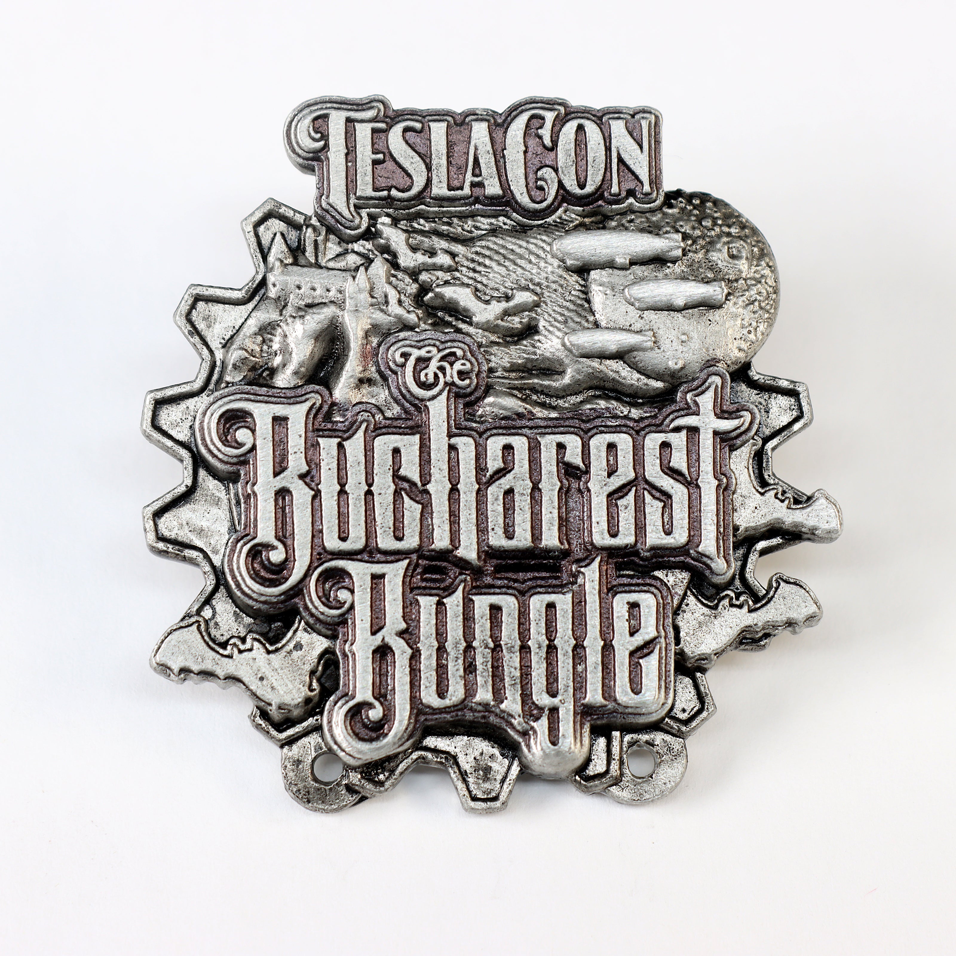 Teslacon 8 - The Bucharest Bungle Badge