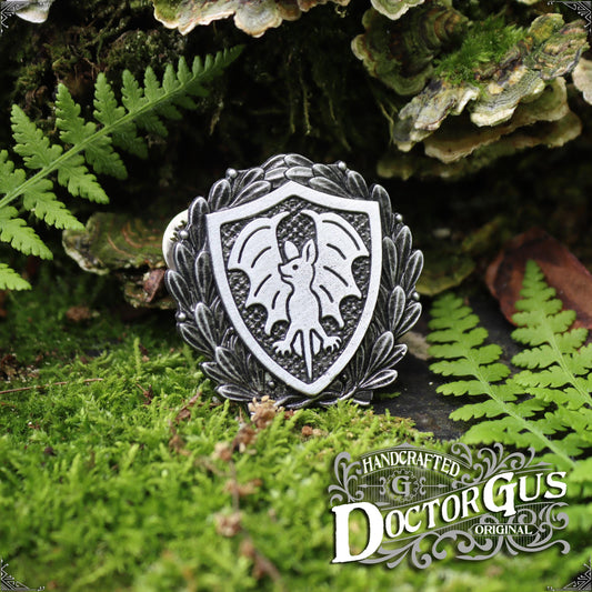 Bat Heraldic Badge