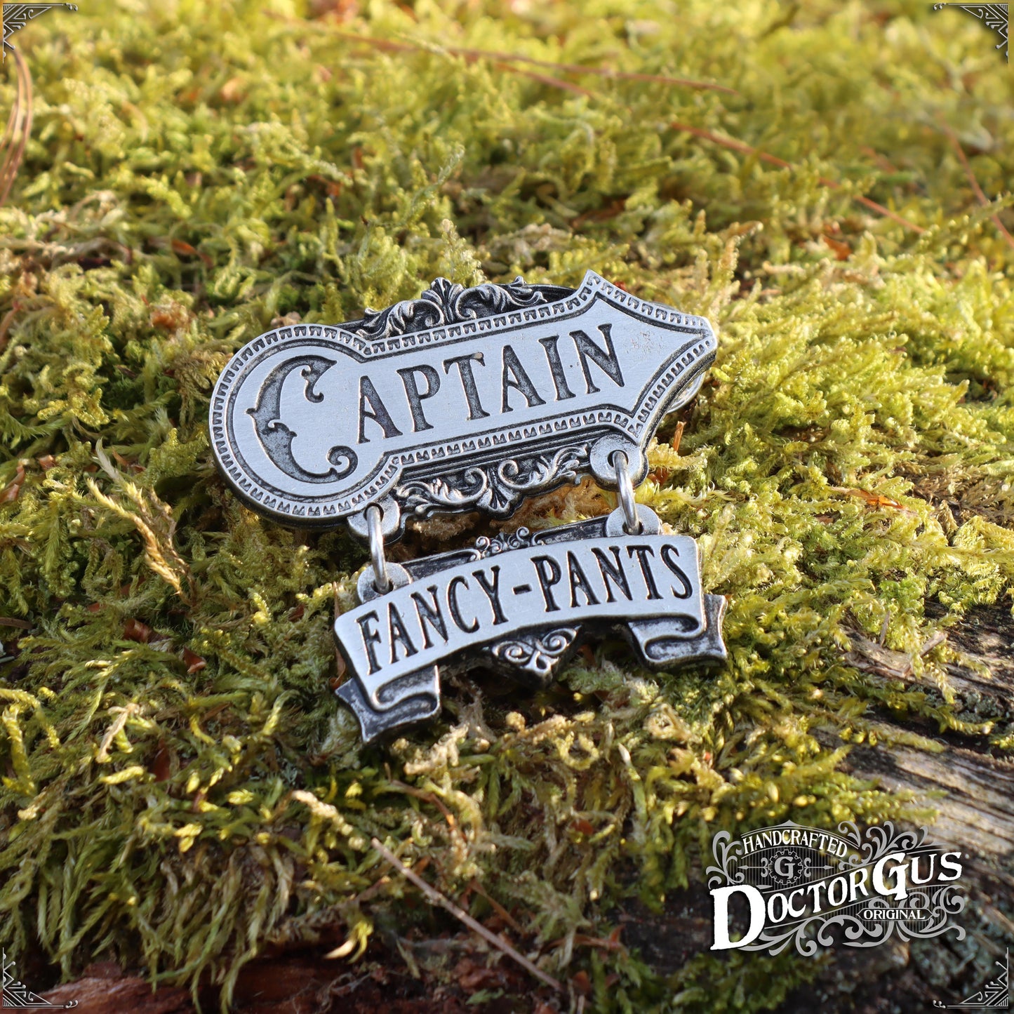 Captain Fancy-Pants Badge
