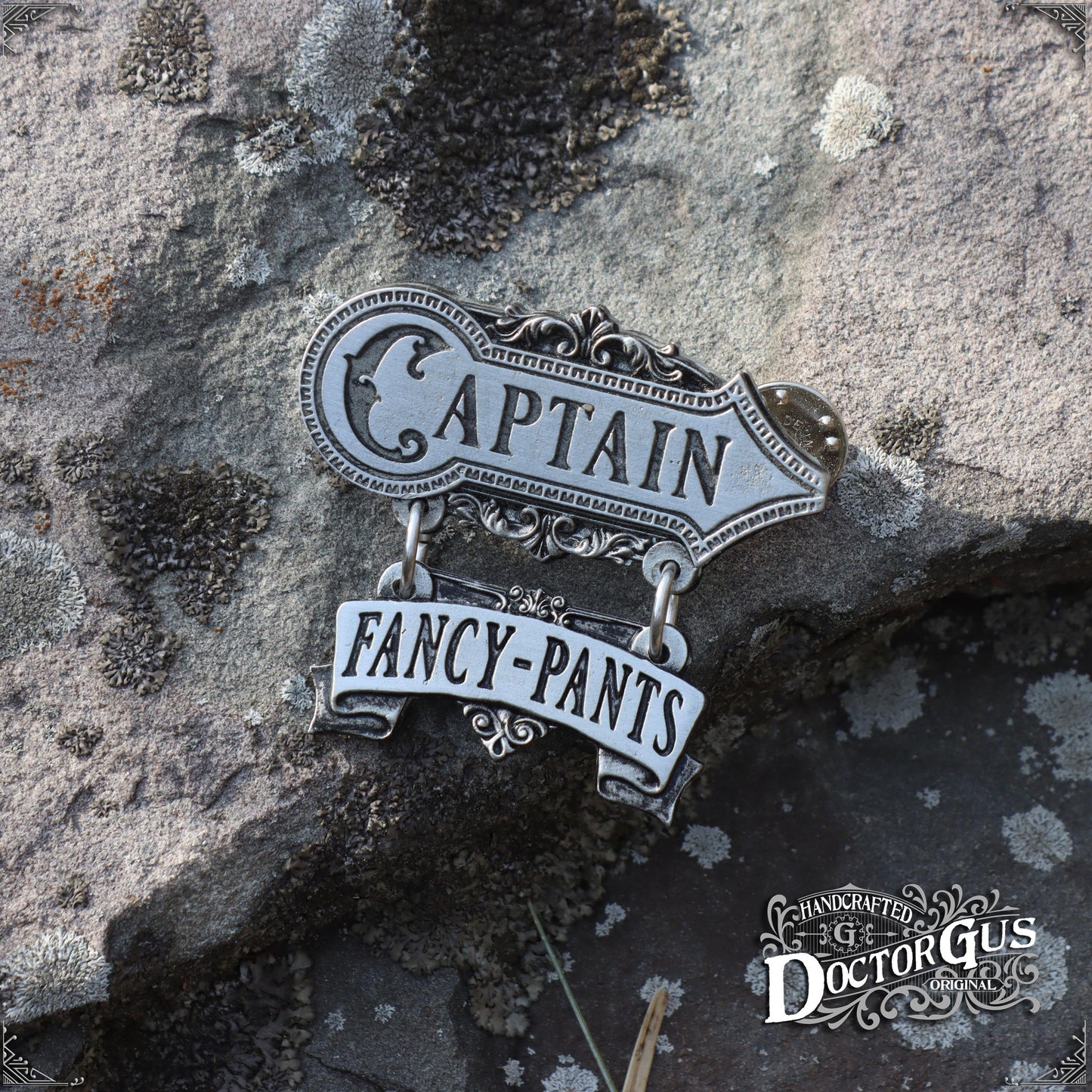 Captain Fancy-Pants Badge