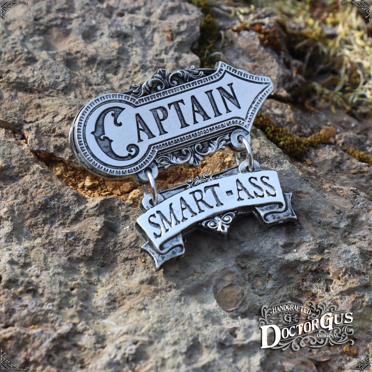 Captain Smart-Ass Badge