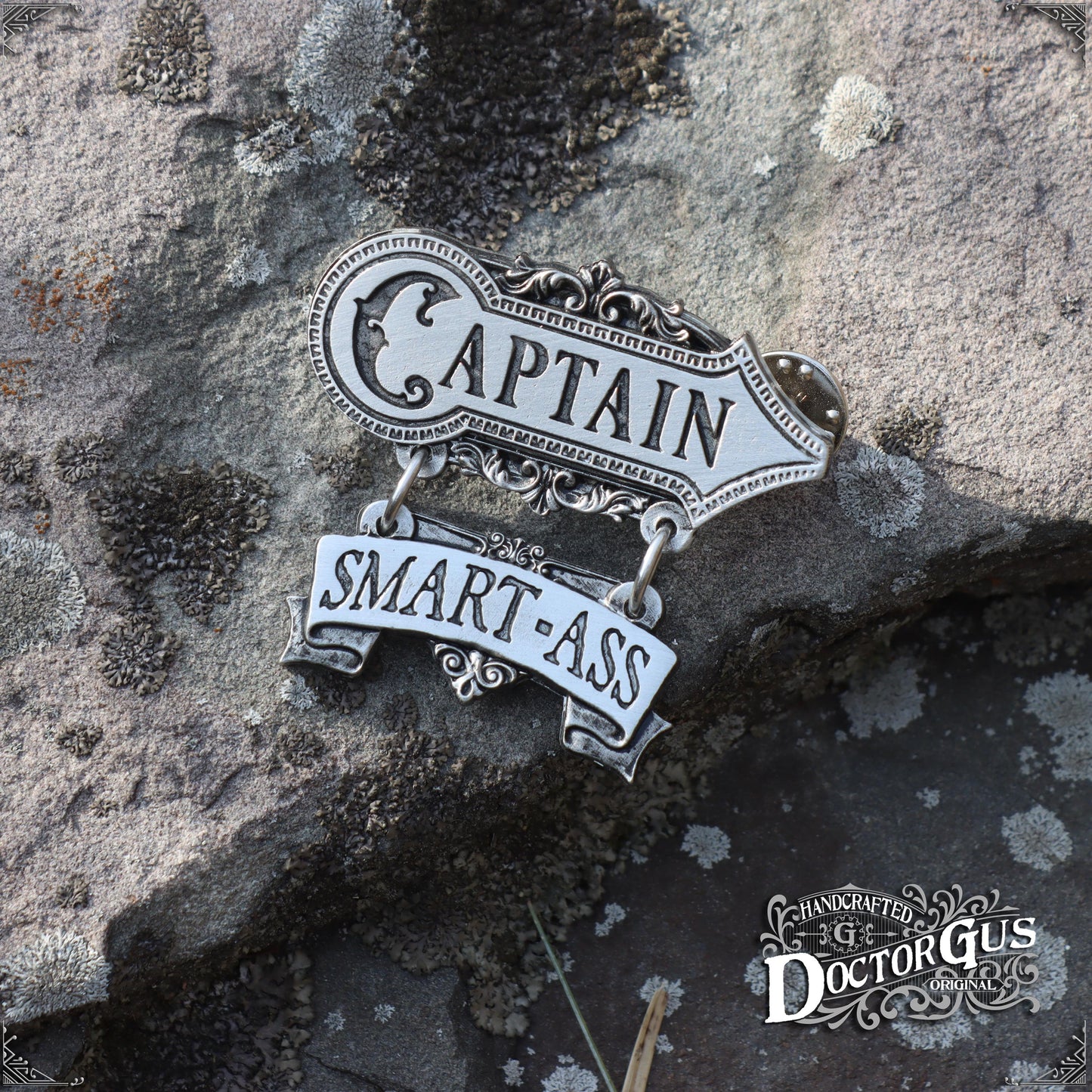 Captain Smart-Ass Badge