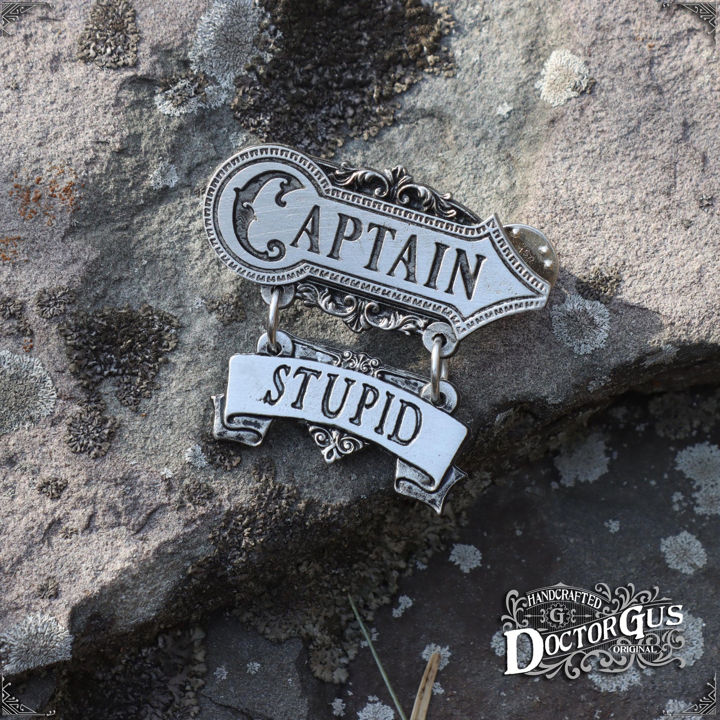 Captain Stupid Badge