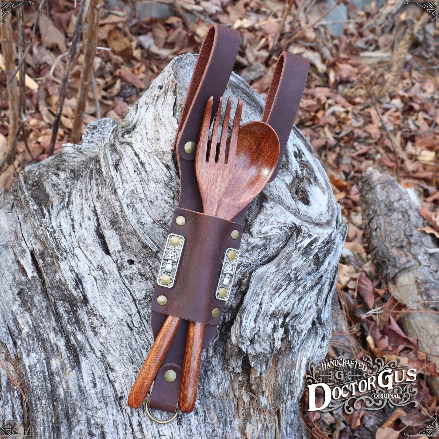 Leather Spoon Holster – Brown