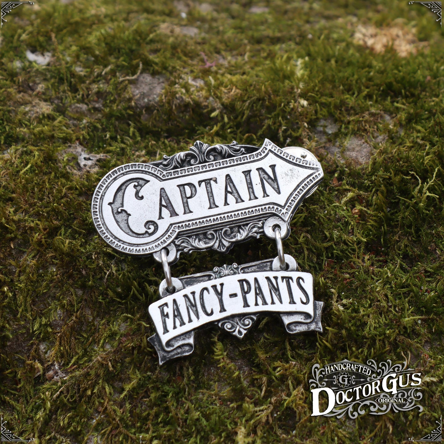 Captain Fancy-Pants Badge