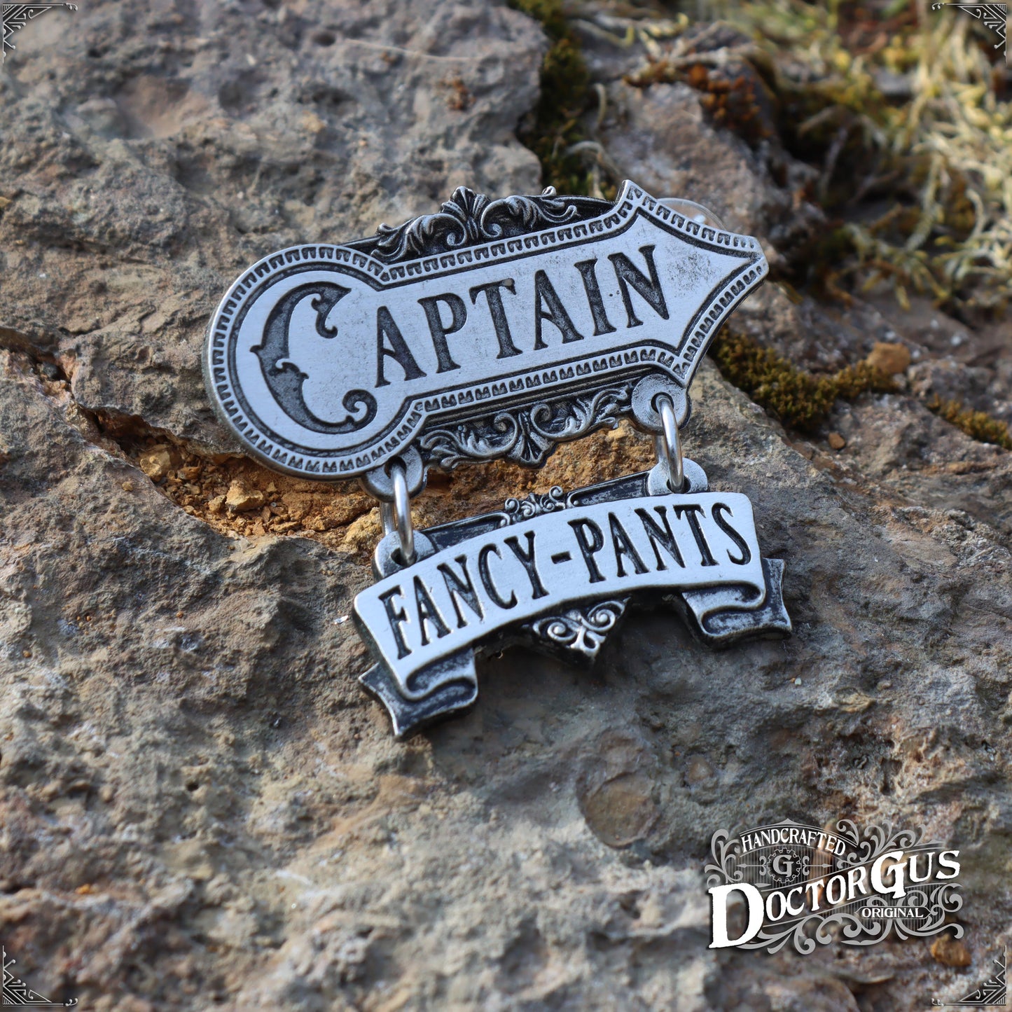 Captain Fancy-Pants Badge