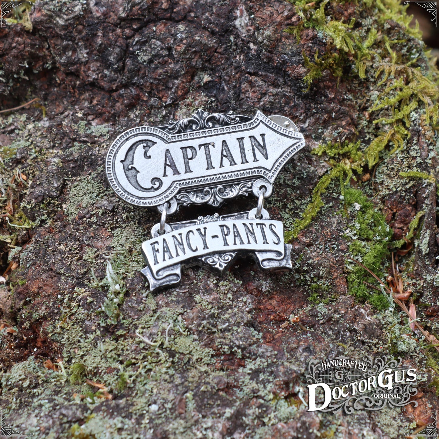 Captain Fancy-Pants Badge