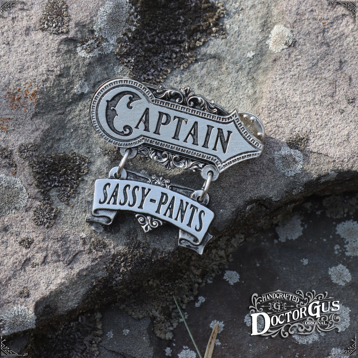 Captain Sassy-Pants Badge