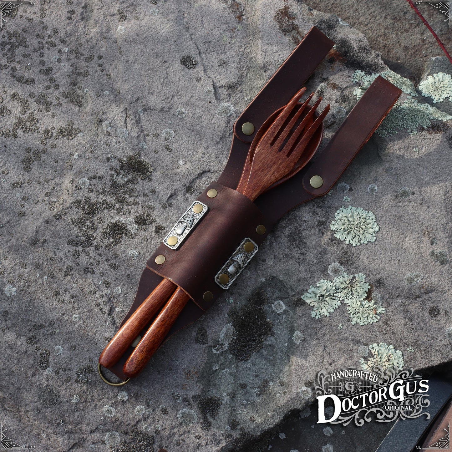 Leather Spoon Holster – Brown