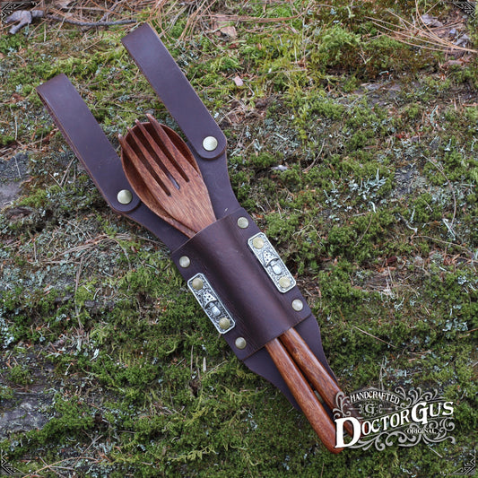 Leather Spoon Holster – Brown