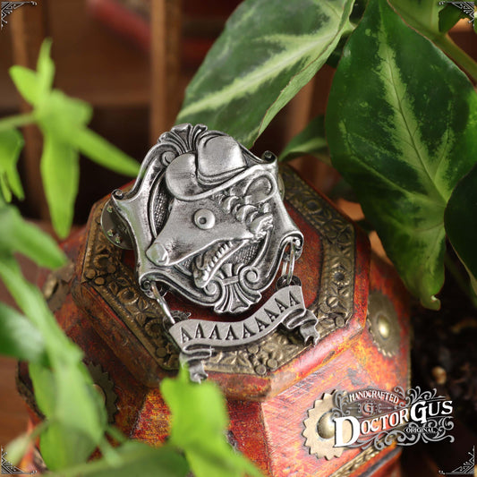 Possum Cowboy – Handcrafted Pewter Possum Lapel Pin | Rogues Gallery by Doctor Gus Designs