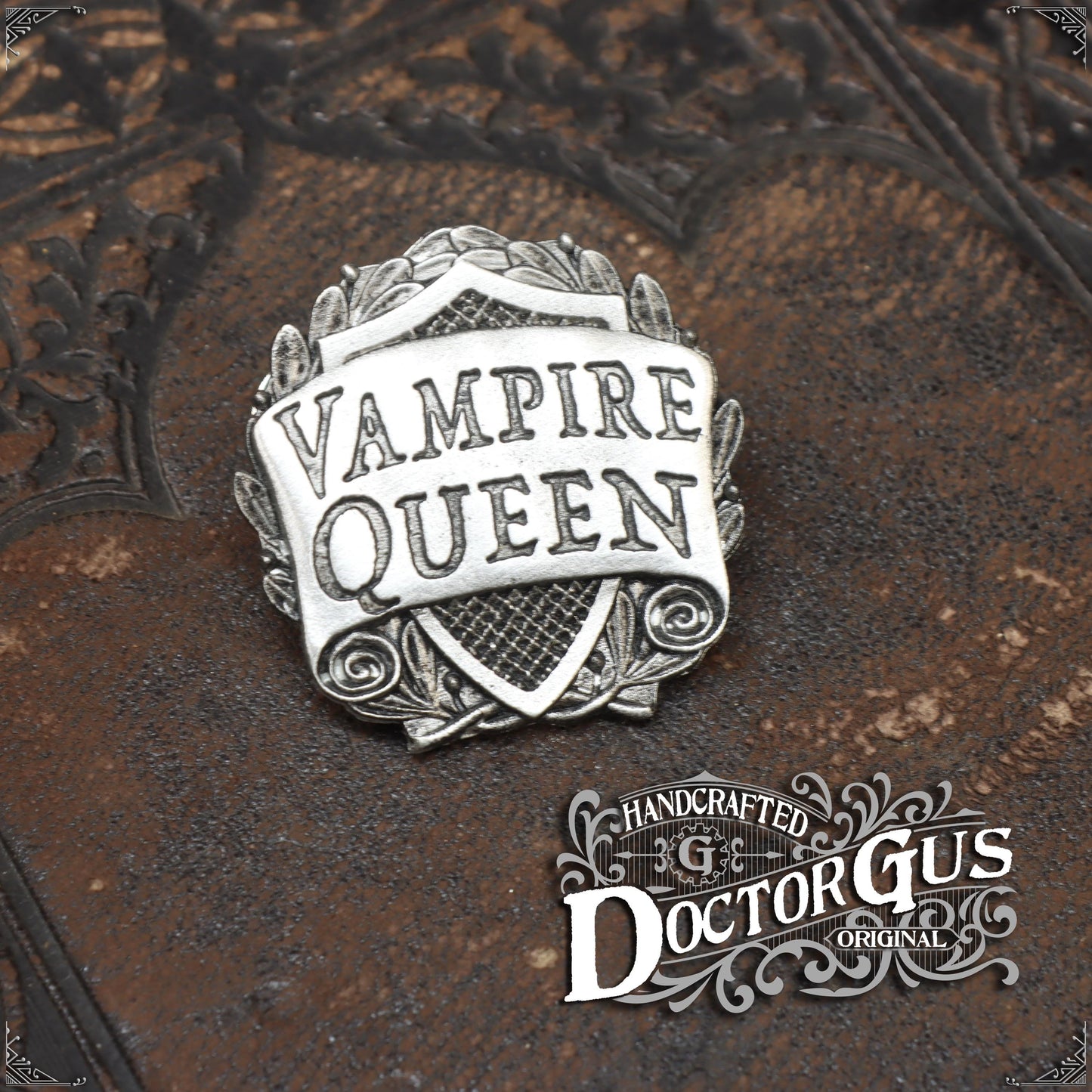 Vampire Queen Badge