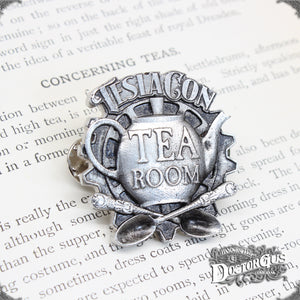 Teslacon XI - TEA ROOM Badge - Large