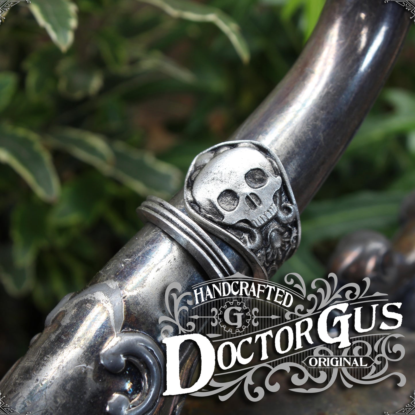 Grimdark Skull Ring