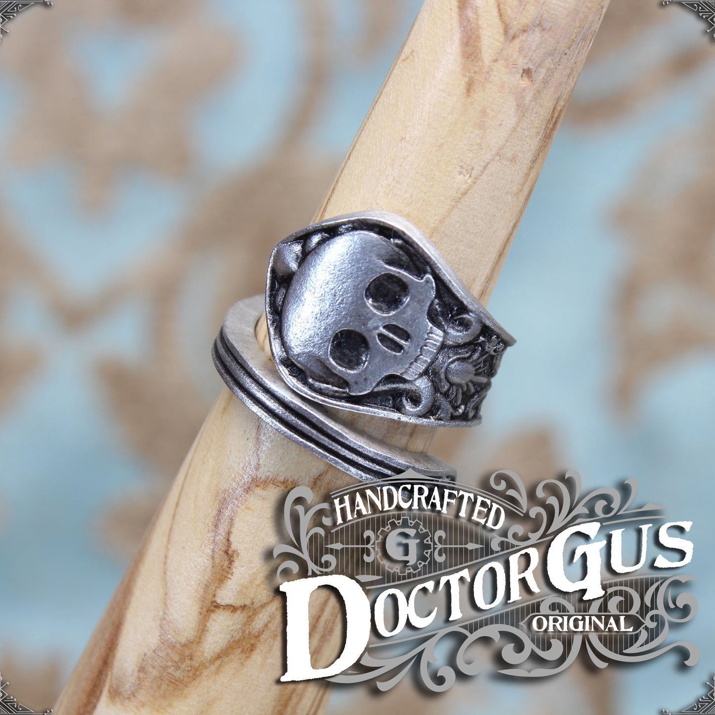 Grimdark Skull Ring