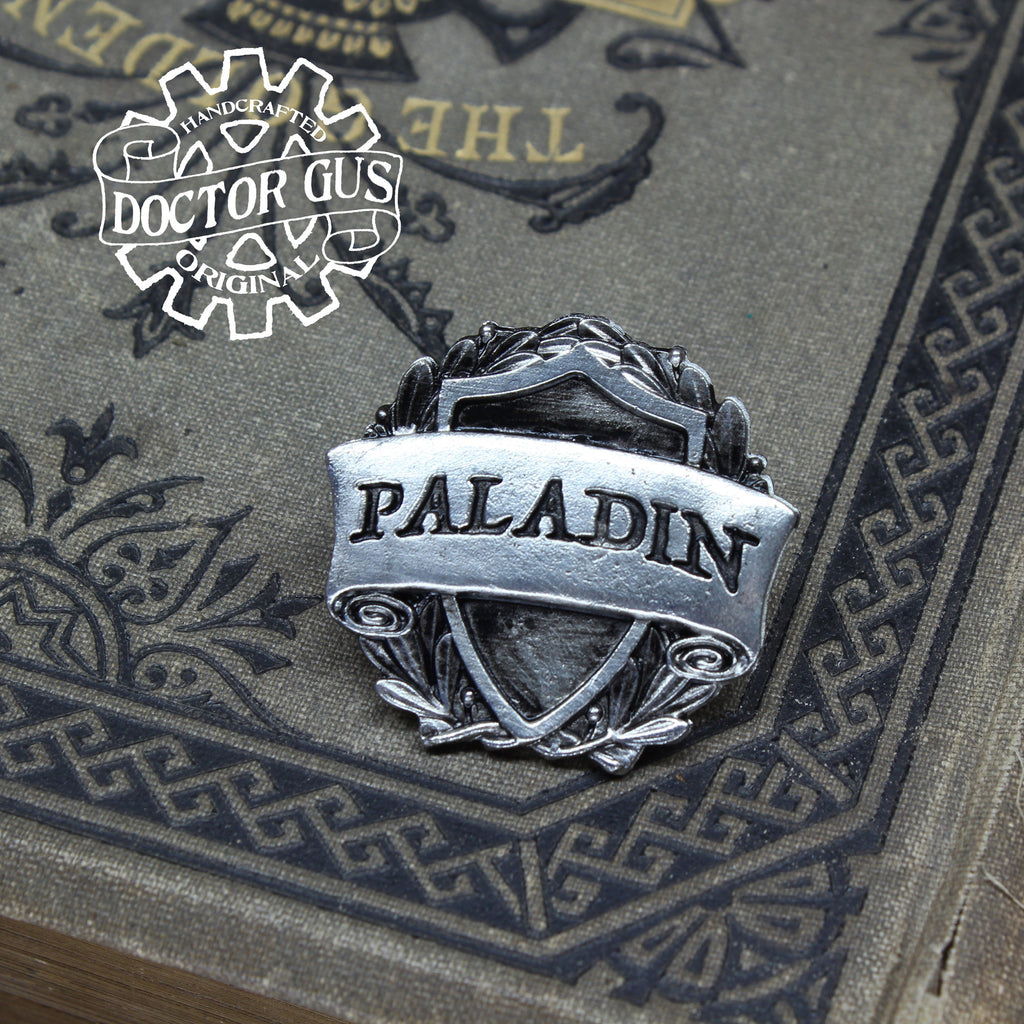 Paladin Badge - RPG Character Class Pin