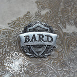 Bard Badge - RPG Character Class Pin