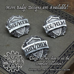 She/Her Pronoun Badge