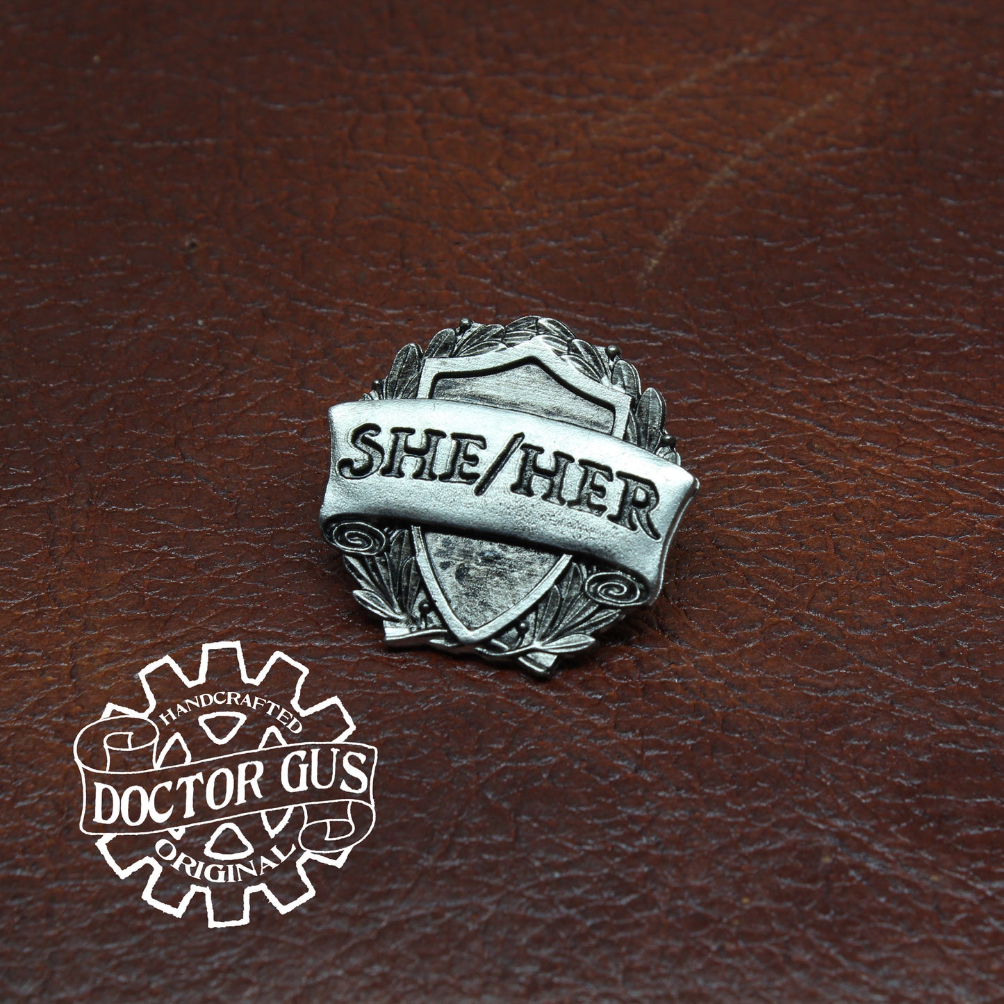 She/Her Pronoun Badge