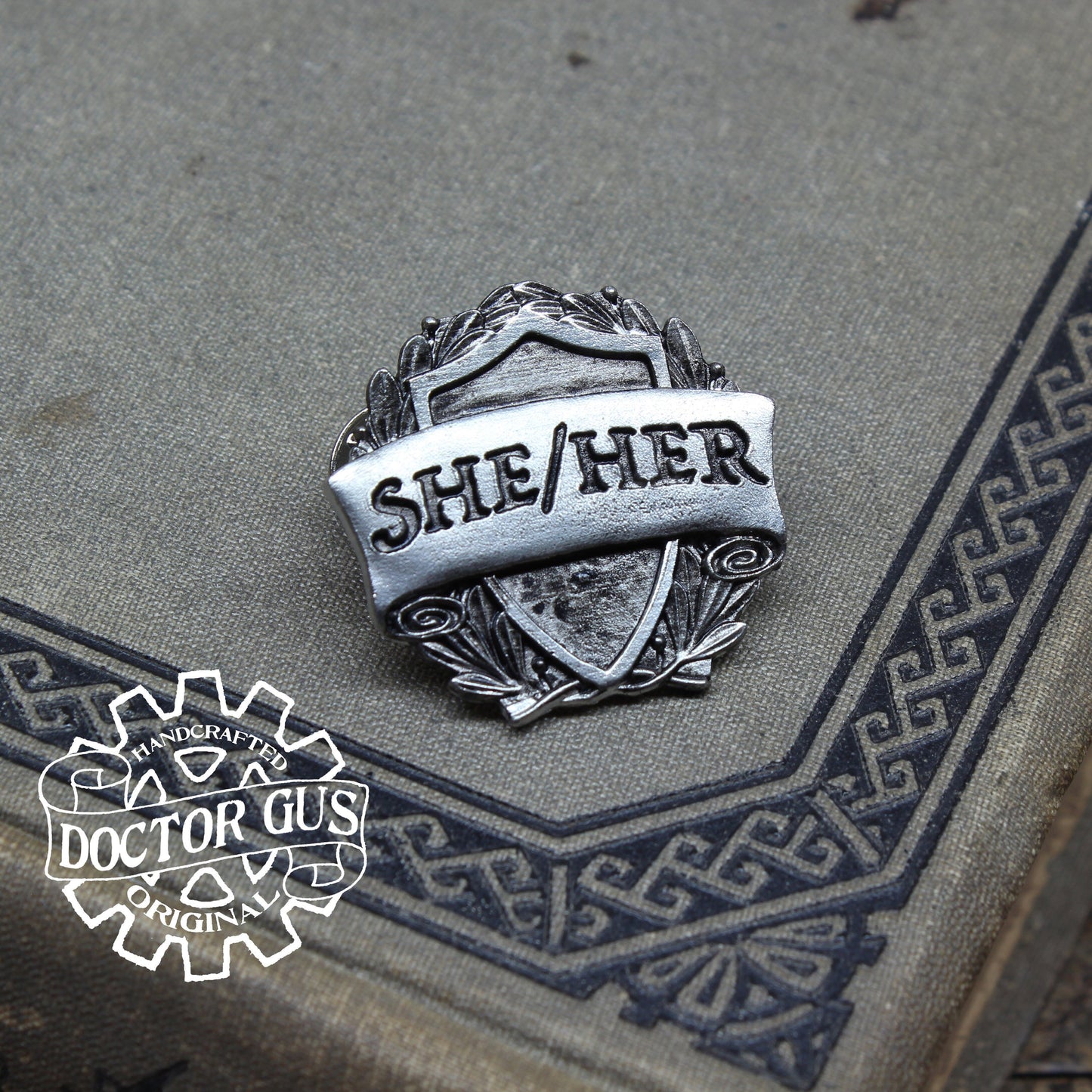 She/Her Pronoun Badge