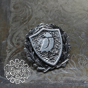 Raven Heraldic Badge