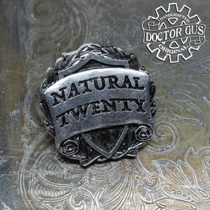 Natural Twenty Badge