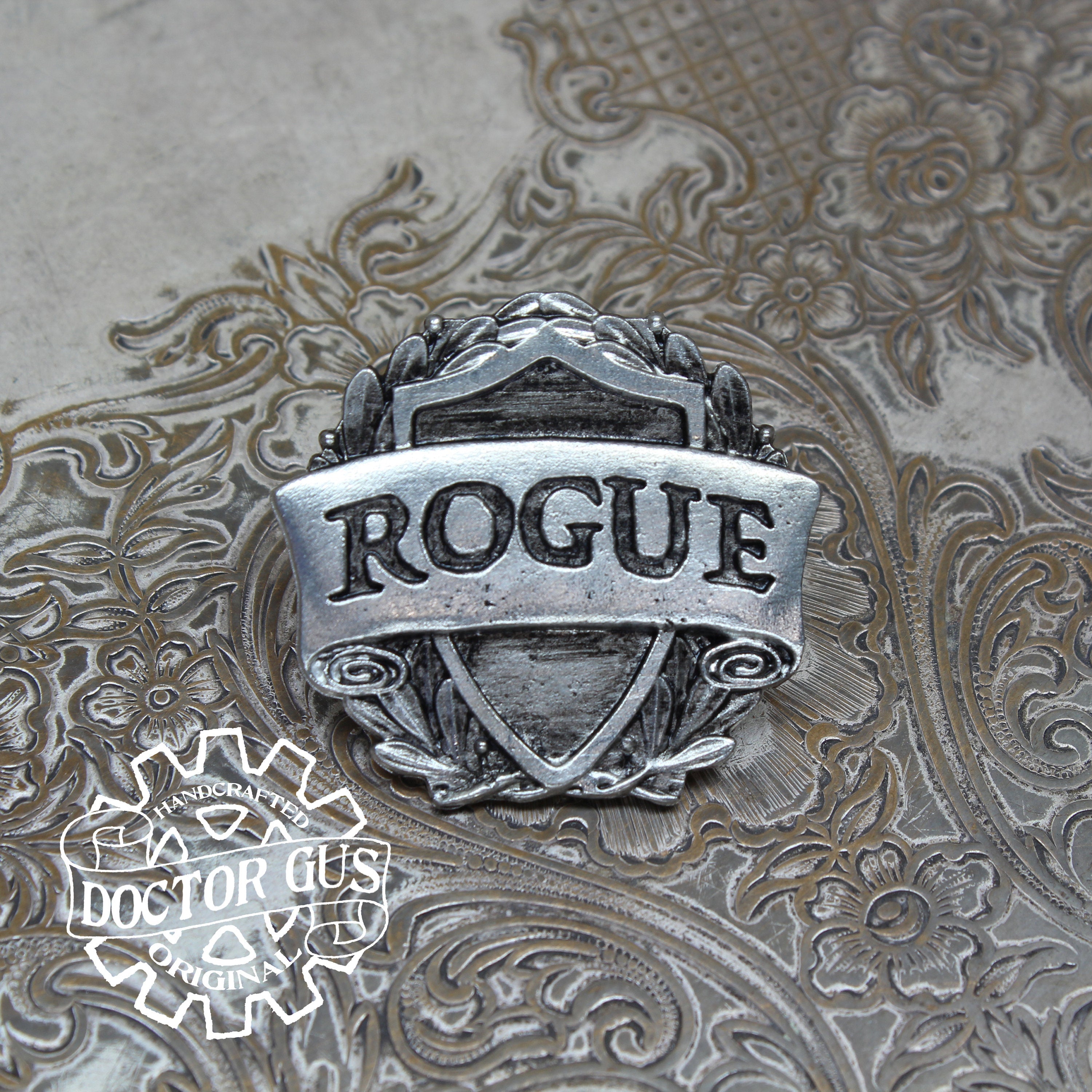 Rogue Badge - RPG Character Class Pin