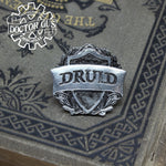 Druid Badge - RPG Character Class Pin