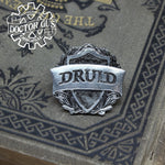 Druid Badge - RPG Character Class Pin
