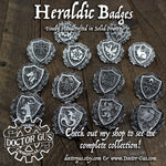 Hedgehog Heraldic Badge