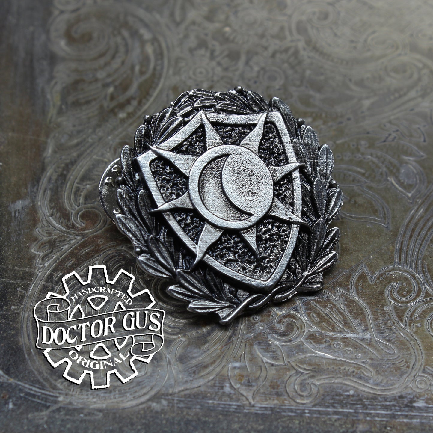 Sun and Moon Heraldic Badge
