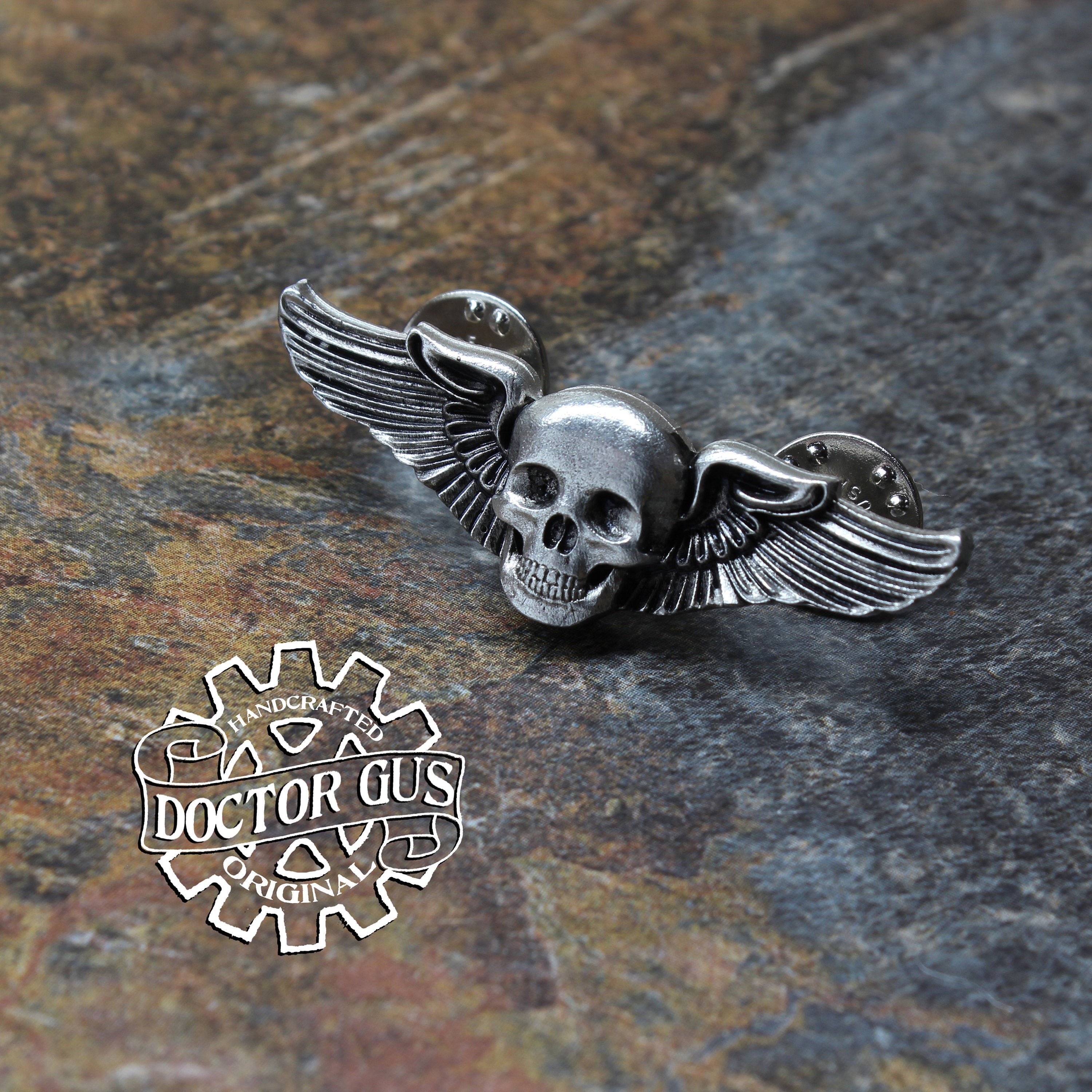 Skull Pilot Wings - Mini Size