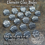 Barbarian Badge - RPG Character Class Pin