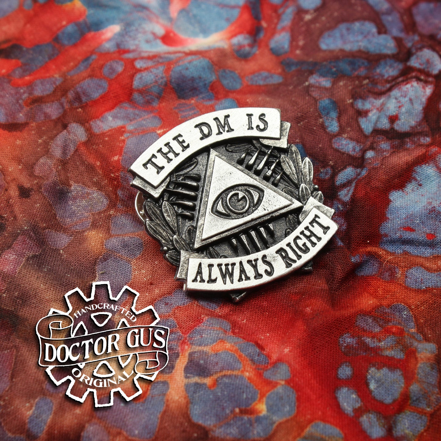 The DM is Always Right Badge